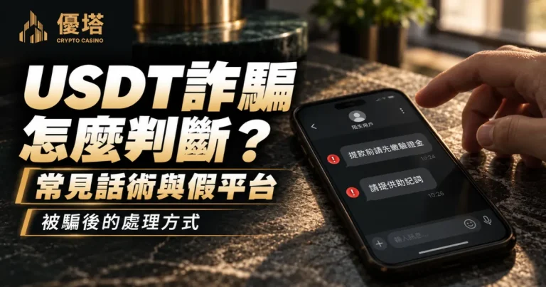 USDT詐騙怎麼判斷？常見話術、假平台與被騙後處理方式